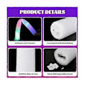 Miniatyrbild 2 av 5: 30-pack LED Glow Sticks Bulk Färgglada Glow Foam Sticks för Jul Födelsedag Bröllopsfest Tillbehör