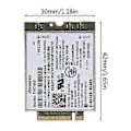 Miniatyrbild 4 av 5: Trådlös EM7455 01AX748 för M.2 4G-modul 100M LTE WWAN-kort Trådlös WiFi-adapter för Lenovo Thinkpad X260 X270 T470S x1
