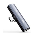 Pikkukuva 3 / 5: 2in1 Usb Type-c - Usb C/3,5mm Kuulokeadapteri Ph Dac O Muunnin 32bit/384khz Digitaalinen