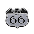 Miniatyrbillede 1 af 5: 3D Bil Emblem Badge Mærkat Dekal Metal Route 66 Til USA