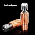 Miniatyrbilde 3 av 5: Bi-Metall V6 Titanlegering Hals Bimetall Varmebryter Hals Hotend Varmeblokk