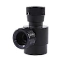 Miniatyrbillede 4 af 5: CO2 Cylinder Påfyldningsadapter, Hjemmelavet Gas Cylinder Regulator M10X1 til W21.8-14 Adapter til CO2, Blandgas, Sort