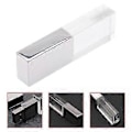 Pikkukuva 1 / 5: Läpinäkyvä LED Metallinen USB-muistitikku 32gb USB-muistitikku 16gb