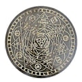 Miniatyrbilde 1 av 5: Hekse Pendelbrett Syv Chakra Krystall Energi Disk Eik Astrolabium