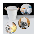 Miniatyrbillede 2 af 5: 5 N Filterpose Mesh Filterposer Holder Ester Ser Mesh Pose Til
