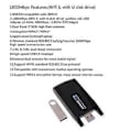 Pikkukuva 3 / 5: 1800M USB WIFI 6 -sovitin, kaksoisantenni, verkkokortti AX1800, kaksitaajuuksinen 2.4/5 GHz WiFi-sovitin WIFI6 PC-tietokoneille, kannettaville ja tableteille