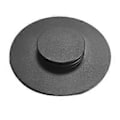 Miniatyrbilde 1 av 5: Platestabilisatorklemme for LP Vinyl Platespillere Disk for Stabilisatorvekt for CDM12.1, CDM12.2 Svart Stort Hull