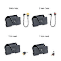 Miniatyrbilde 2 av 3: PU Lett Batterioppbevaringsveske Tilbehørssett For DJI FPV Goggles V2