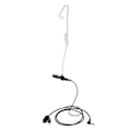 Miniatyrbilde 1 av 5: FBI Akustisk Tube Ørepropp Med Mikrofon For Yaesu Vertex Vx-3r Vx-5r Vx-8gr Vx2r