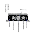 Miniatyrbillede 3 af 5: 2-kanals 30W Bil Digital Tand O Forstærker 12V Hifi Mini Hjemme O Forstærker