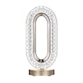 Miniatyrbillede 2 af 3: Krystal Natbordlampe, Moderne Simpel Design LED-lys Til Soveværelse Hjemmeindretning
