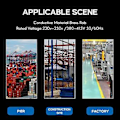 Miniatyrbilde 2 av 5: 16 Amp 5-pins plugg og kontakt IP44 3-fase - 415V 3P + N + 16A