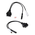 Miniatyrbillede 1 af 5: 2X2 til 16 Pin Hun OBD2 Diagnostisk Konnektor Adapter Kabel Til VAG