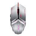 Miniatyrbild 1 av 5: G7 Gamer Gamingmus Ergonomisk Trådbunden Gamingmus För Laptop Datortillbehör Dpi Switch Datormus, Silvergrå