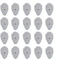 Miniatyrbillede 1 af 4: Unit 20 Snap Tens Unit Elektrode Pads Store Premium Udskiftning