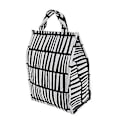 Miniatyrbilde 4 av 5: Vanntett Bomull Lin Glidelås Lunsjveske Tote Bag Barn Lunsjvesker (Sebramønster)