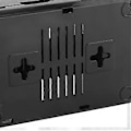 Miniatyrbillede 3 af 4: Beskyttende frostet kassecover i ABS til Raspberry Pi 3B 3B+ D-stil med skrue (Sort)