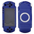 Miniatyrbilde 4 av 5: Erstatningsdeksel Komplett Skallhussett med Knappesett For PSP 1000 (Blå)