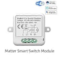 Pikkukuva 4 / 5: Matter WiFi Älykäs Kytkin 10A Älykäs Kodin Automaatio Relemoduuli Tuya Smart Life Toimii Alexa Home:n kanssa