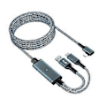 Miniatyrbillede 1 af 5: Til Meta/ 3 Link Kabel 5M VR Datakabel 2A Hurtig Opladning 5Gbps Højhastigheds Dataoverførselskabel