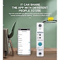 Miniatyrbilde 3 av 5: Tomzn 63a Ewelink Enkelfase Wifi Smart Energimåler