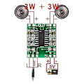 Miniatyrbild 3 av 5: 5 st Digital Förstärkar Kort, 2x3w Typ D Pam8403 O Modul 5v Digital O Förstärkare