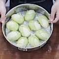 Miniatyrbilde 2 av 5: Dampkurv i rustfritt stål, tykkere matdampkurv for damping av Dim Sum, dumplings, boller, grønnsaker