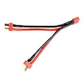 Miniatyrbillede 1 af 5: T Stik Adapter Konnektor 1 Hun til 2 Han Splitter til Liion Batteri