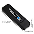 Miniatyrbilde 4 av 5: Trådløs 1200Mbps USB wifi-adapter MU-5300 Dual Band 2.4GHz 5.8GHz WiFi Antenne PC Mini Datamaskin Nettverkskort Mottaker