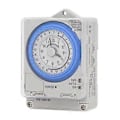 Miniatyrbilde 1 av 5: Mekanisk timer med 96 På & Av Presis Timer AC 100-240V 50/60Hz 20A