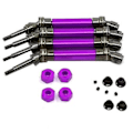 Pikkukuva 1 / 5: Teräksinen CVD-vetoakseli 1/10 Slash Vxl Stampede 4x4 Vxl -auto S, violetti