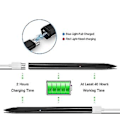 Miniatyrbilde 2 av 5: Stylus Penn med 3 stk. Nib-tupper - svart