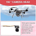 Miniatyrbillede 4 af 5: Mobula6 2024 Reservedel Kamera FXT FX17-B 1/3 CMOS 800TVL FOV 150 Kamera til Mobula6 Drone FPV