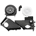 Miniatyrbild 1 av 5: Luftriktare (fläktkåpa) Set Ersättning Gy6 150cc Atv Go Kart Moped