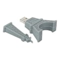 Miniatyrbillede 4 af 4: USB-stik, Unik Form USB Flash USB Flash Drive USB Flash Disk Dokumenteret Ydeevne