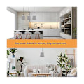 Miniatyrbillede 3 af 5: 2 stk. bobleformet lampe simpel lampeskærm loftlampe dæksel tilbehør