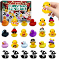 Miniatyrbillede 1 af 5: Gummiand Adventkalender 2023, Jule Gummiænder Adventkalender, Mini Jule Gummiænder Adventkalender Til Børn, Jule Pa