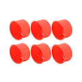 Miniatyrbillede 3 af 5: 12 stk. Mini Kageforme 4 Tommer Rund Bageform Non-stick Silikone Bageform Bageplade Genanvendelig