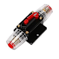 Miniatyrbillede 1 af 5: 12V-24V Inline Automatisk Strømafbryder 100A Manuel Reset Kontakt Bil Audio Sikring