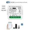 Miniatyrbillede 3 af 5: Tuya WiFi Smart Switch Modul med Fjernbetjening Smart Home DIY Afbryderrelæ Fungerer med Alexa