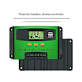 Miniatyrbillede 3 af 5: 60a Pwm Solar Oplader 12v 24v Auto Tilpasning Opladning Til Solar