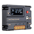 Miniatyrbillede 1 af 5: Solar Controller 20A MPPT 12V PV Solpanel Batterioplader Regulator LCD Display