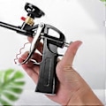 Miniatyrbillede 3 af 5: Professionel Skumpistol Ekspanderende Fugemasse Applikator Aluminium Legering Hus