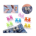 Miniatyrbilde 3 av 5: Justerbare Jeans Knapp Nålsett Midje Strammer Klips Bukse Klips Knapper For Jeans Skjørt