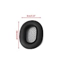 Miniatyrbilde 4 av 5: Erstatningsøreputer for Sony MDR-1RNC MDR-1R MK2 Hodetelefon Runde Kopp Øreklokker