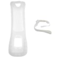Miniatyrbilde 2 av 4: Silikonbeskyttelsesetui og håndleddsstropp kompatibel for Wii Remote Controller