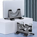 Miniatyrbillede 2 af 5: Vertikal Laptop Stand Skrivebordsholder Notebook Dock Pladsbesparende til /// til Chrome Book Sort