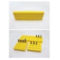 Miniatyrbillede 2 af 4: Top M8 Gevind Collet Opbevaringsboks Collet Organizer Værktøj Reparations Pen POM Boks Placering Collet Organizer Værktøj 25 Huller