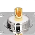 Miniatyrbillede 4 af 4: 5 stk. Flange Loddekop 4-huls Messing Panelmonteringsadapter RF Koaksialstik SL16KFD3