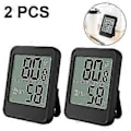 Miniatyrbild 2 av 5: 2stk Digital Hygrometer Inomhus Termometer Med Exakta Mätvärden Fuktmätare Rumstermometer För Hem Med Exakt Temperatur H